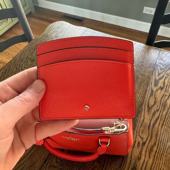 Kate Spade Tippy triple compartment Satchel - Tamarillo color - Picture 10 of 16